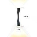 Elaine | Outdoor Waterproof Lamp Black 16cm / 6.2’’ / Warm White Outdoor Lighting