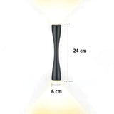 Elaine | Outdoor Waterproof Lamp Black 24cm / 9.4’’ / Warm White Outdoor Lighting