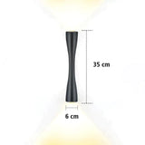 Elaine | Outdoor Waterproof Lamp Black 35cm / 13.7’’ / Warm White Outdoor Lighting