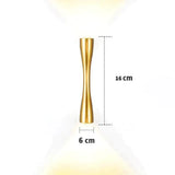 Elaine | Outdoor Waterproof Lamp Gold 16cm / 6.2’’ / Warm White Outdoor Lighting