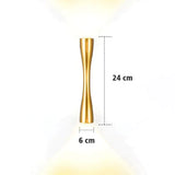 Elaine | Outdoor Waterproof Lamp Gold 24cm / 9.4’’ / Warm White Outdoor Lighting