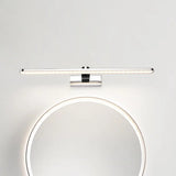 Elongated Acrylic Vanity Lighting 16/17/23 Led Wall Light Sconce For Bathroom White Finish
