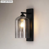 Exquisite Wall Light Sconce With Inner Glass Shade For Corridor And Bedroom