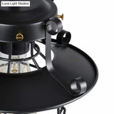Farmhouse Metal Pendant Light - Wire Cage Dining Room Hanging Kit 1-Light Black Finish