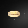 Floral Ceiling Light With Brass Finish Simplicity Design 3 - Light Crystal Flush Mount Fixture For