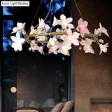 Florencia Ceramic Flower Chandelier – Postmodern Luxury Lighting
