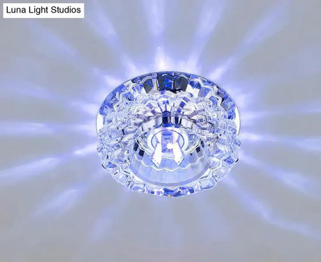 Flush Mount Small Led Ceiling Light For Art Gallery Decoration Front Balcony Lamp Porch Light