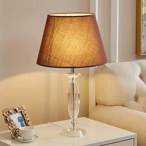 Francesca - White/Flaxen/Coffee Table Lamp Coffee