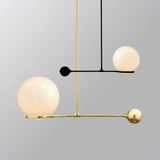 Frosted White Glass Globe Hotel Ceiling Suspension Lamp: Elegant 1-Head Postmodern Drop Pendant