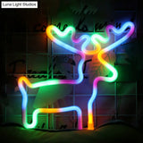 Geometric White Usb-Powered Led Nightstand Lamp - Modern Style Wall Light