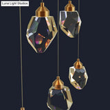 Gleaming Led Multi-Pendant Suspension Lighting For Dining Room