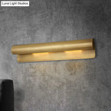 Gold Metal Wall Mounted Sconce Lamp - Luxurious Scrolled Design 1 Light 10/19.5 Wide