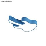 Guitar Baby Led Ceiling Light For Kids’ Bedroom - Acrylic Mount Fixture