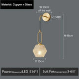 Haleh - Nordic Postmodern Luxury LED Wall Lamp A style / white light Wall Light