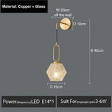 Haleh - Nordic Postmodern Luxury Led Wall Lamp Light