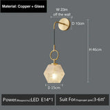 Haleh - Nordic Postmodern Luxury LED Wall Lamp B style / white light Wall Light