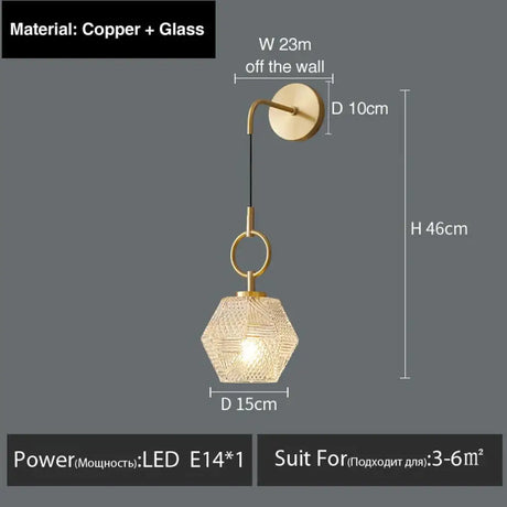 Haleh - Nordic Postmodern Luxury LED Wall Lamp B style / white light Wall Light