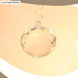 Heart - Shaped Acrylic Flush Mount Light Fixture With 5/15 Lights In Warm/White/3 Color For Living