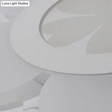 Heart - Shaped Petal Ceiling Light With Led Flush Mount For Kid’s Room