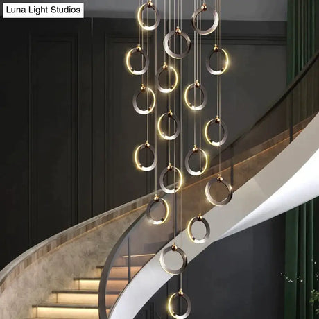 Hera - Modern Circular Led Chandelier Pendant Lighting