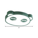 Here Are Two Options:

1. Panda Flushmount Nursery Light - Colorful Animal Led Ceiling Lamp
2.