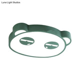 Here Are Two Options: 1. ’Panda Flushmount Nursery Light - Colorful Animal Led Ceiling Lamp’ 2.