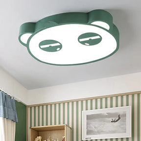 Here Are Two Options: 1. ’Panda Flushmount Nursery Light - Colorful Animal Led Ceiling Lamp’ 2.