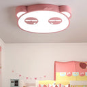 Here Are Two Options: 1. ’Panda Flushmount Nursery Light - Colorful Animal Led Ceiling Lamp’ 2.