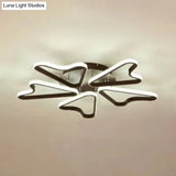 Horn-Shaped Led Ceiling Lamp For Modern Child Bedroom Made Of Acrylic