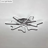 Horn-Shaped Led Ceiling Lamp For Modern Child Bedroom Made Of Acrylic