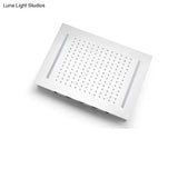 Hot selling Ceiling Rain LED Shower Faucets Set Thermostatic 3 ways Mixing Valve Faucets Body jets Massage 2 inch WHOLE