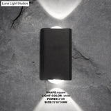 Indoor Lighting Led Wall Lamp Ip65 Waterproof & Outdoor Aluminum Light Surface Mounted Cube Garden