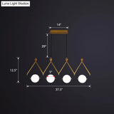 Ivory Glass Minimalist Ball Suspension Light - Creative Island Fixture