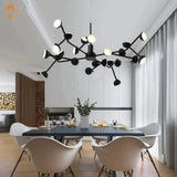 Josephine - Hanging Lamp Nordic Tree Branch Iron Art Light