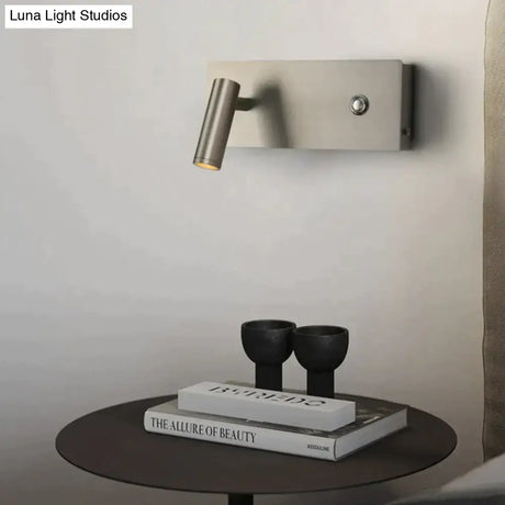 Kane | Nickel LED Dimmable Reading Wall Light Wall Lamp