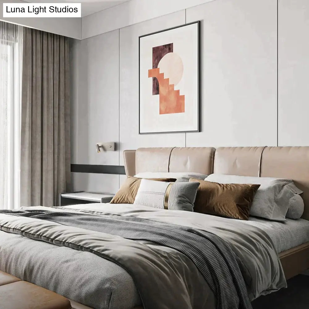 Kane | Nickel LED Dimmable Reading Wall Light Wall Lamp