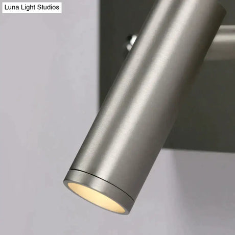 Kane | Nickel LED Dimmable Reading Wall Light Wall Lamp