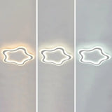 Kids’ Cartoon Acrylic Led Flushmount Ceiling Light With White Pentacle Design / 16’ Third Gear