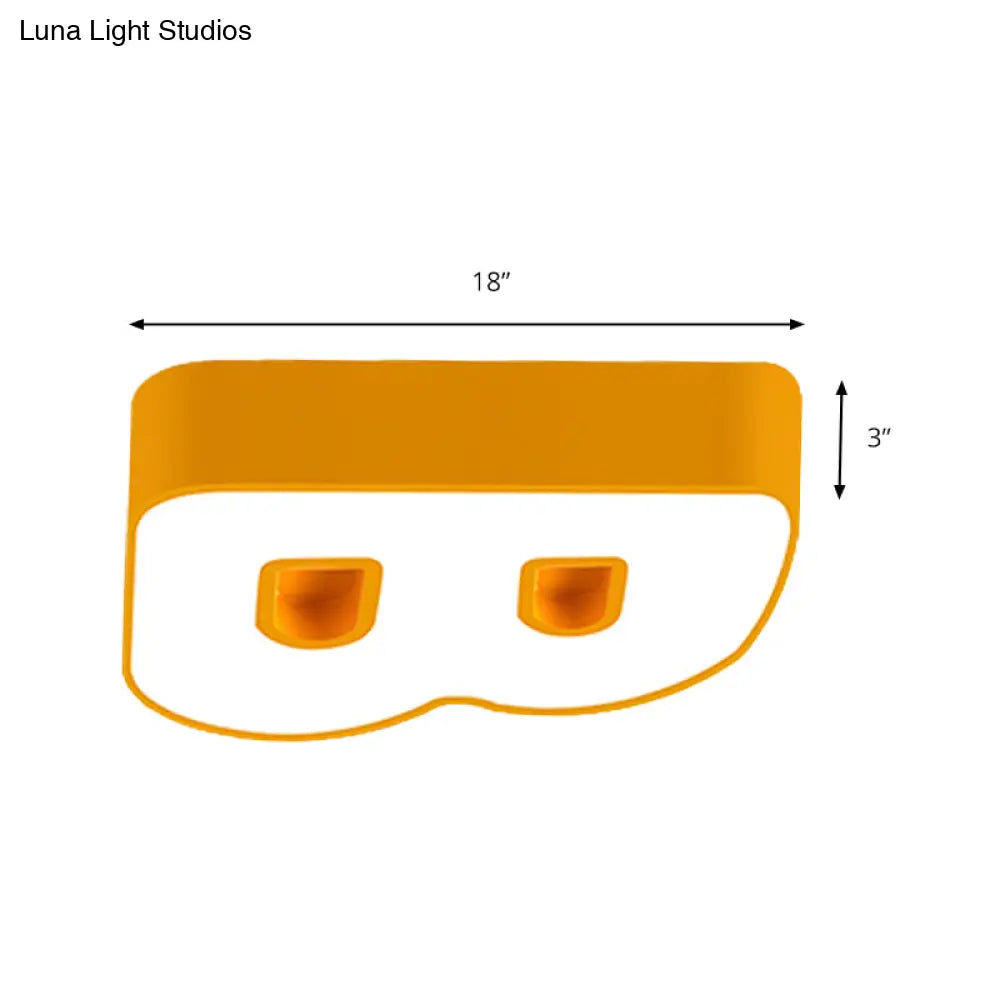 Kid’s Led Candy Colored Ceiling Light For Kindergarten: Brighten Up The Classroom