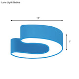 Kid’s Led Candy Colored Ceiling Light For Kindergarten: Brighten Up The Classroom