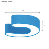 Kid’s Led Candy Colored Ceiling Light For Kindergarten: Brighten Up The Classroom
