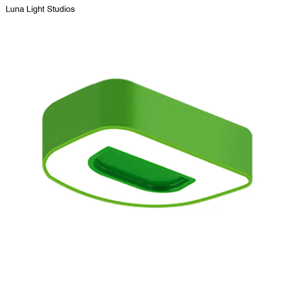 Kid’s Led Candy Colored Ceiling Light For Kindergarten: Brighten Up The Classroom
