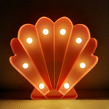 Kids Led Night Lamp - Animal Nightstand Light For Childrens Bedroom Pink / C