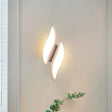 Leaf Led Wall Sconce: Simplicity Meets Acrylic White Lighting In Warm/White Light / Warm