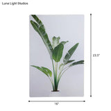 Leaf Pattern Led Wall Mural Lamp: Green & White Acrylic Lighting For Simplicity Style