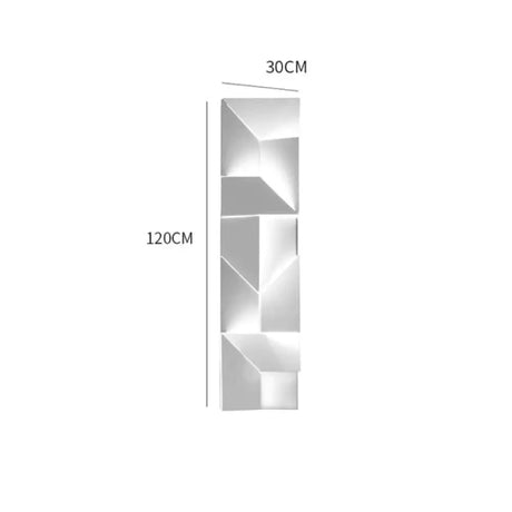 Leanne | Geometric Wall Lamp 120x30x14 40W / Warm White (2700-3500K) Wall Lamp