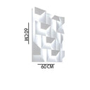 Leanne | Geometric Wall Lamp 60x60x14 35W / Warm White (2700-3500K) Wall Lamp