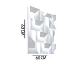 Leanne | Geometric Wall Lamp 60x60x14 35W / Warm White (2700-3500K) Wall Lamp