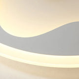 Led Acrylic Star Ceiling Light - Modern Flush Mount For Nursing Room & Hallway (White)