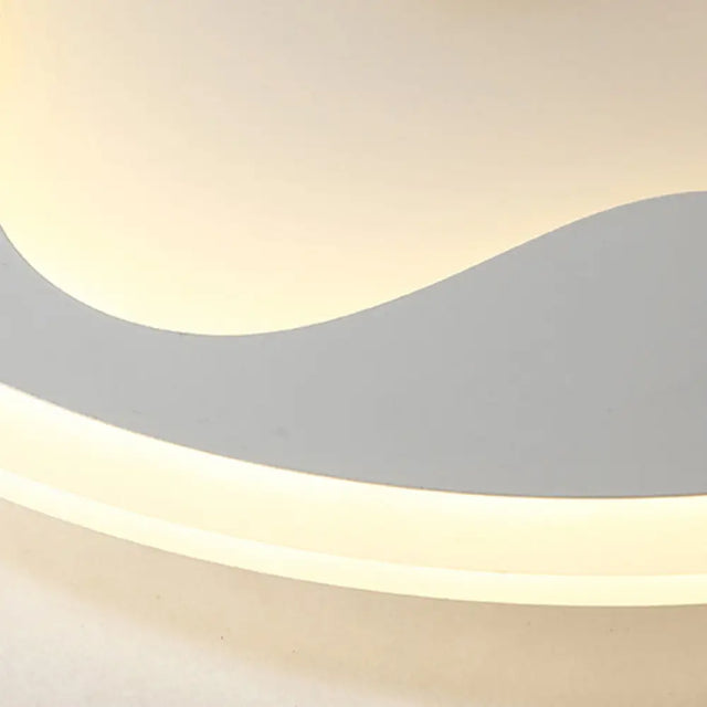 Led Acrylic Star Ceiling Light - Modern Flush Mount For Nursing Room & Hallway (White)